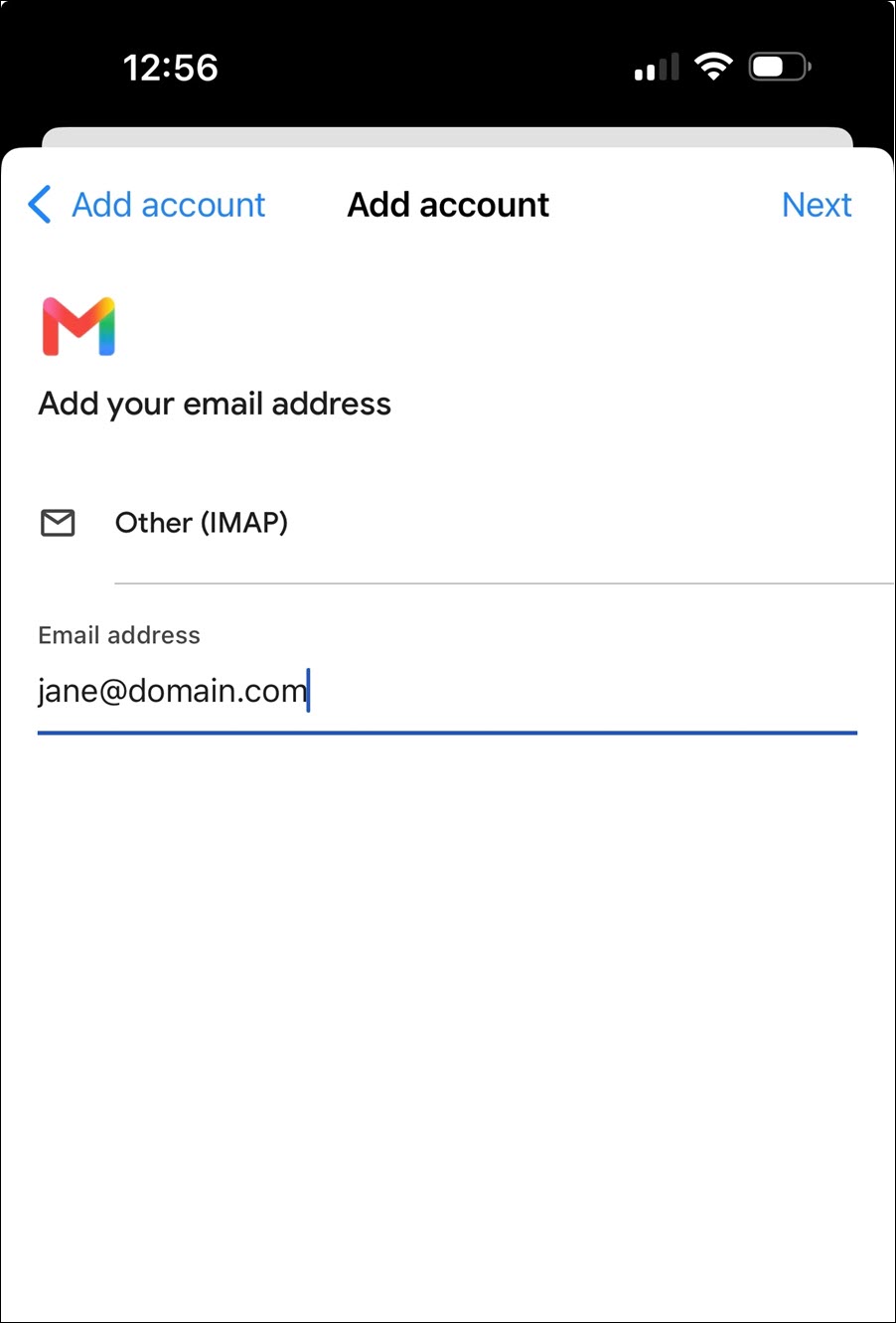 email address example image
