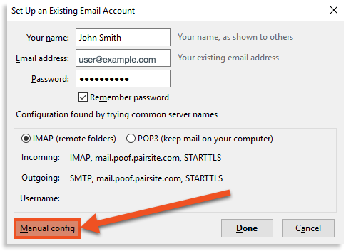 manual config image